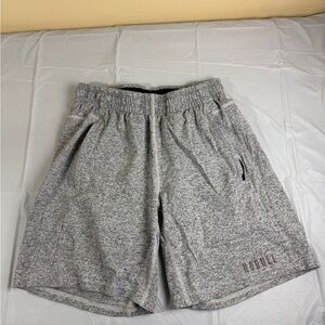 NOBULL Heather Gray Men's Athletic Shorts
